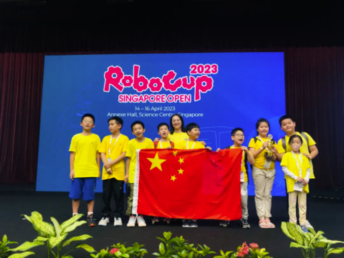 【喜報】熱烈祝賀豆豆學員獲得2023RoboCup機器人世界杯新加坡公開賽亞軍！